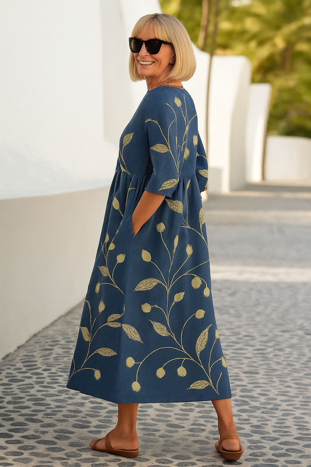 Eliza | Refined Midi Dress