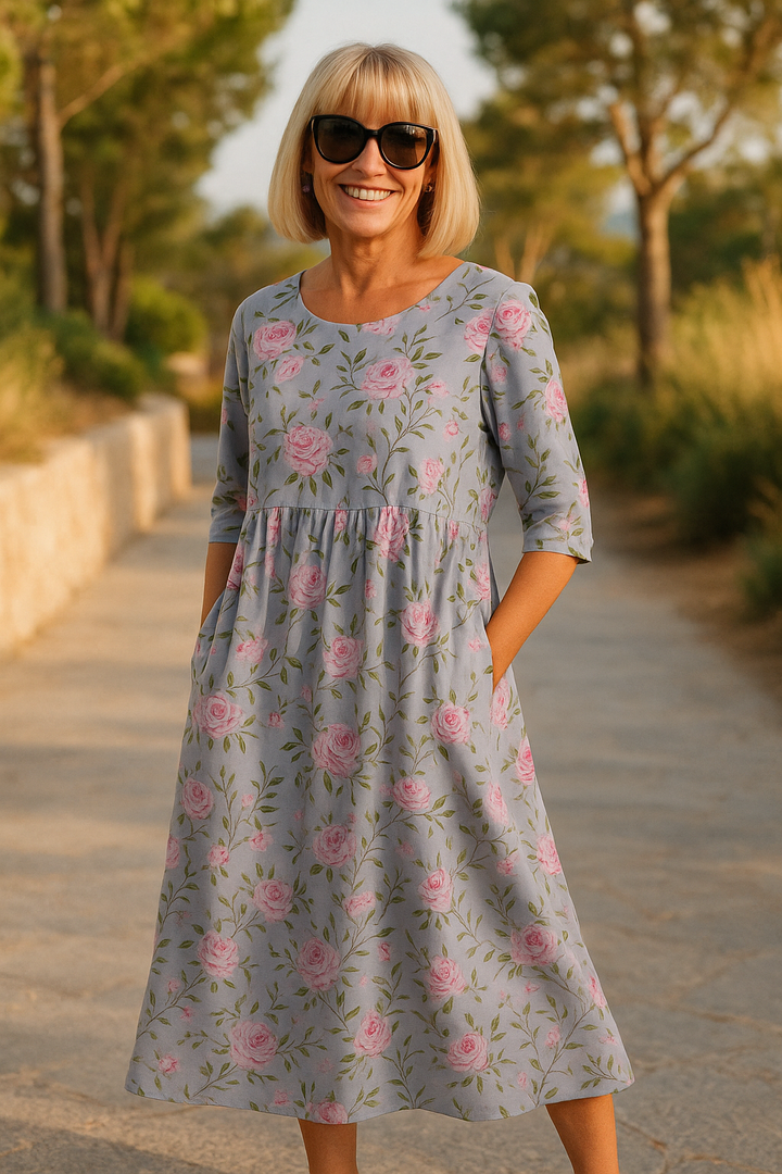 Eliza | Refined Midi Dress