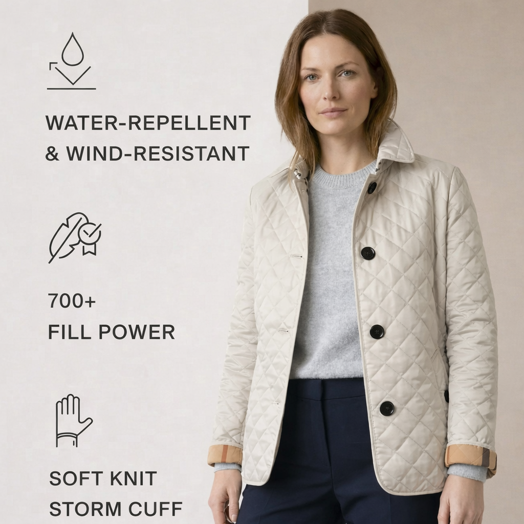Quinn | Effortless Quilted Jacket