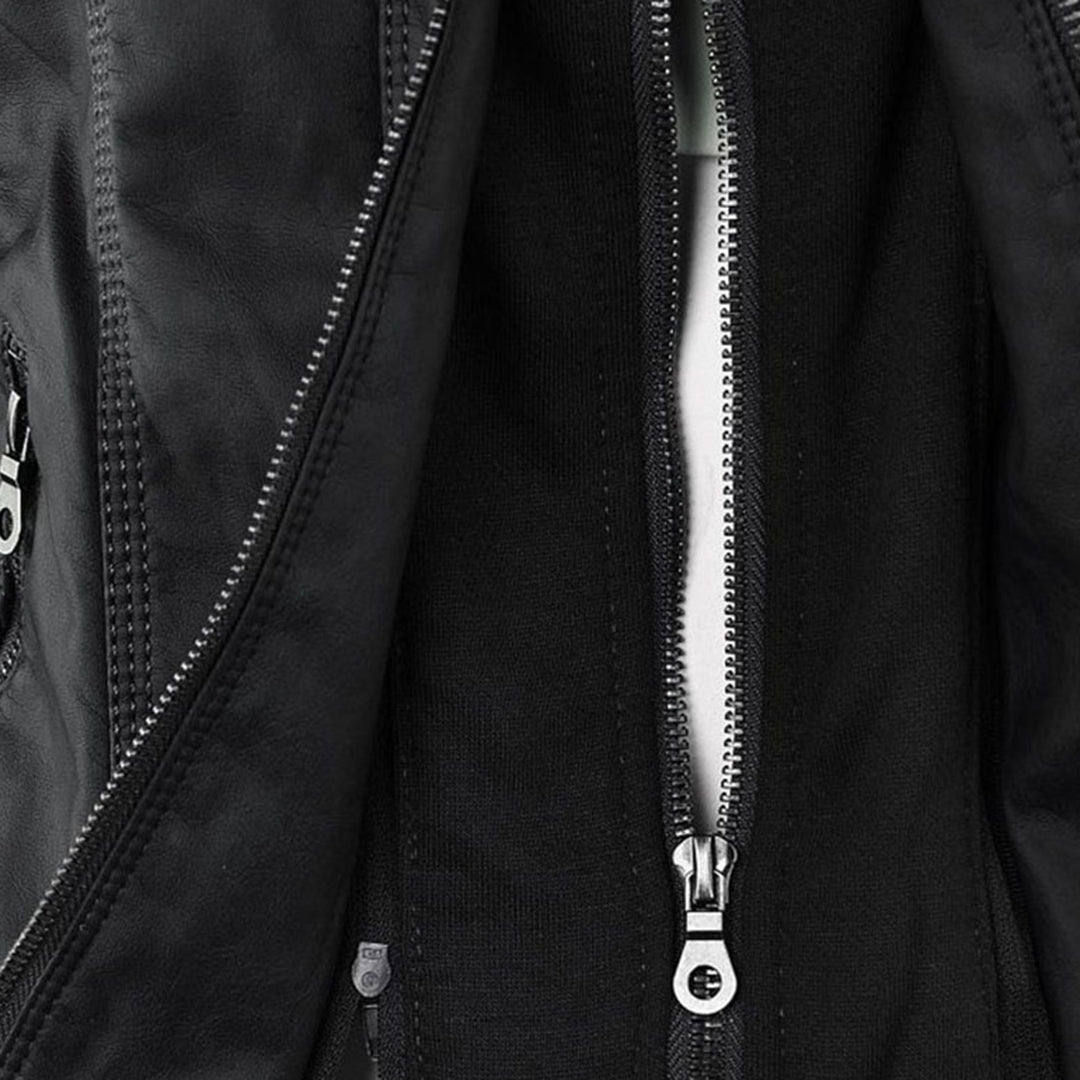 Ann | Waterproof Leather Jacket