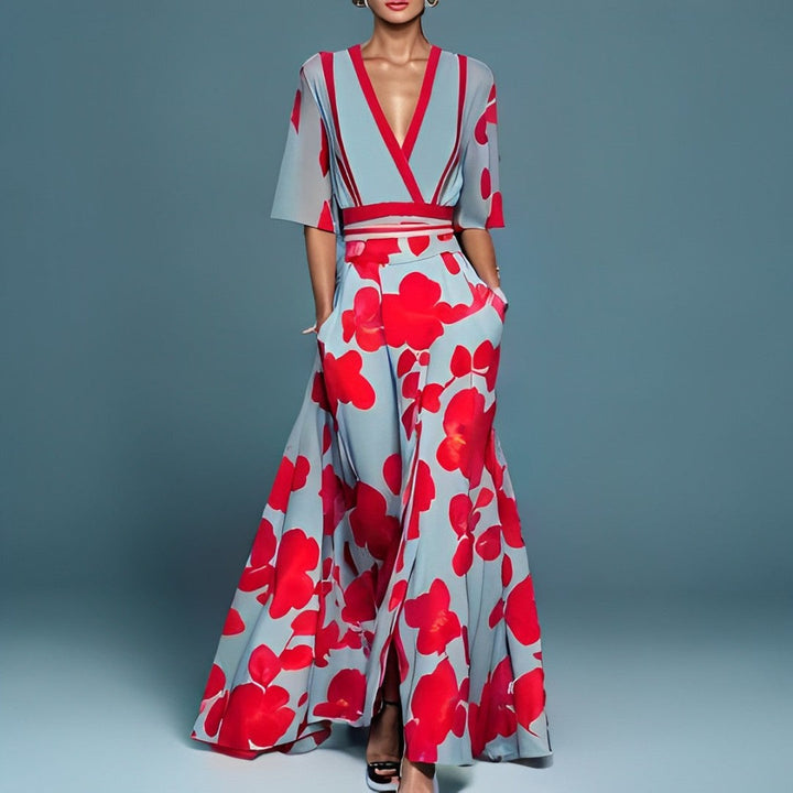 Lyna | Elegant Floral Dress