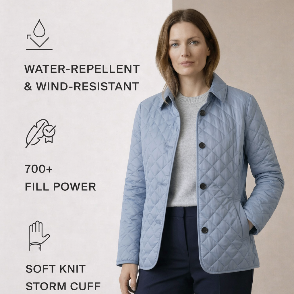 Quinn | Effortless Quilted Jacket