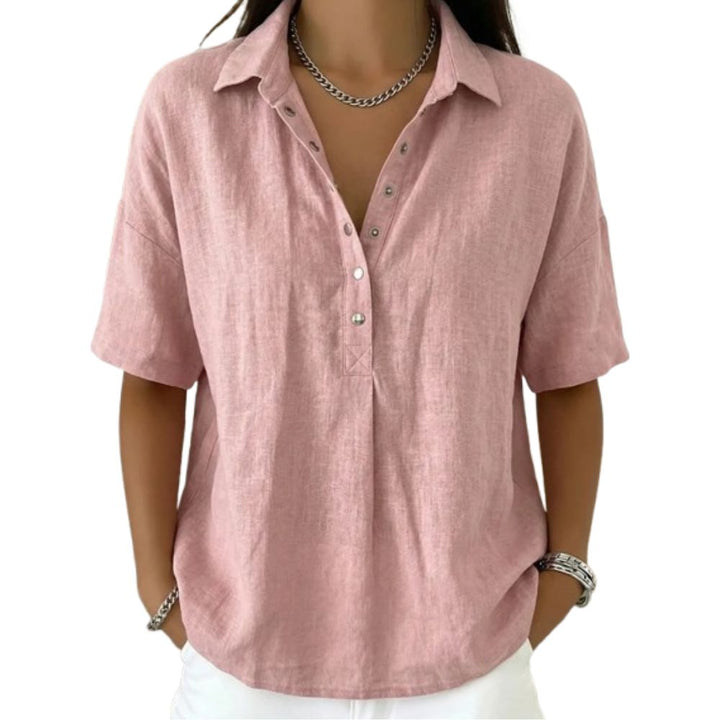 Willow | Linen-Style Blouse