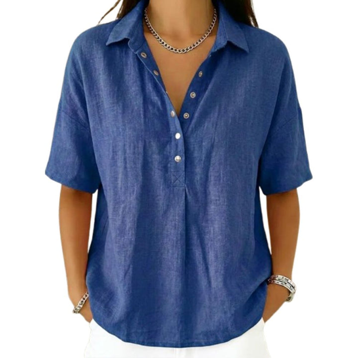 Willow | Linen-Style Blouse