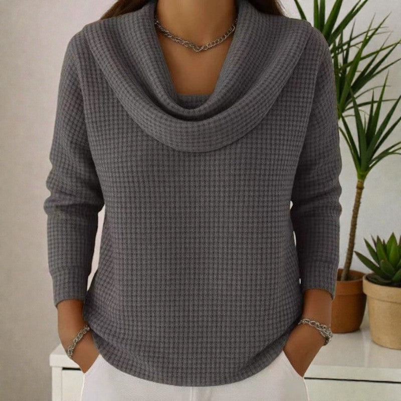 Amber | Soft Waffle Sweater
