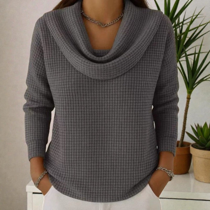 Amber | Soft Waffle Sweater