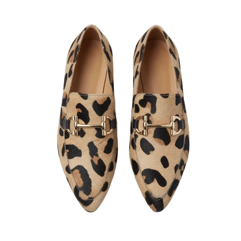 Amara Leopard Loafers