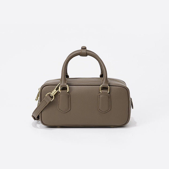 Vintage Genuine Leather Crossbody Handbag