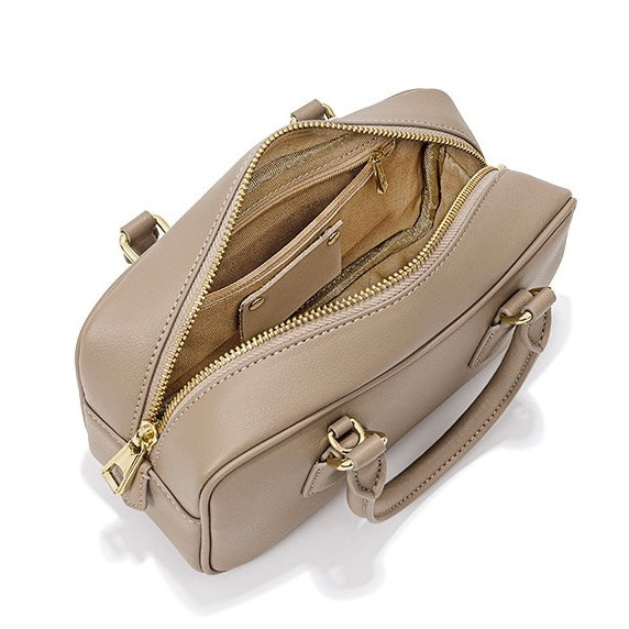 Vintage Genuine Leather Crossbody Handbag