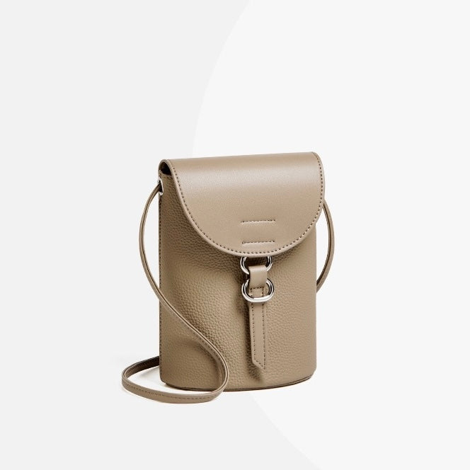 Genuine Leather Mini Crossbody Phone Bag