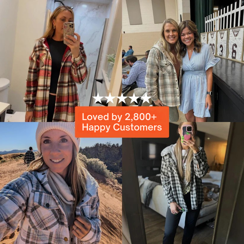Lily | Cozy Flannel Jacket