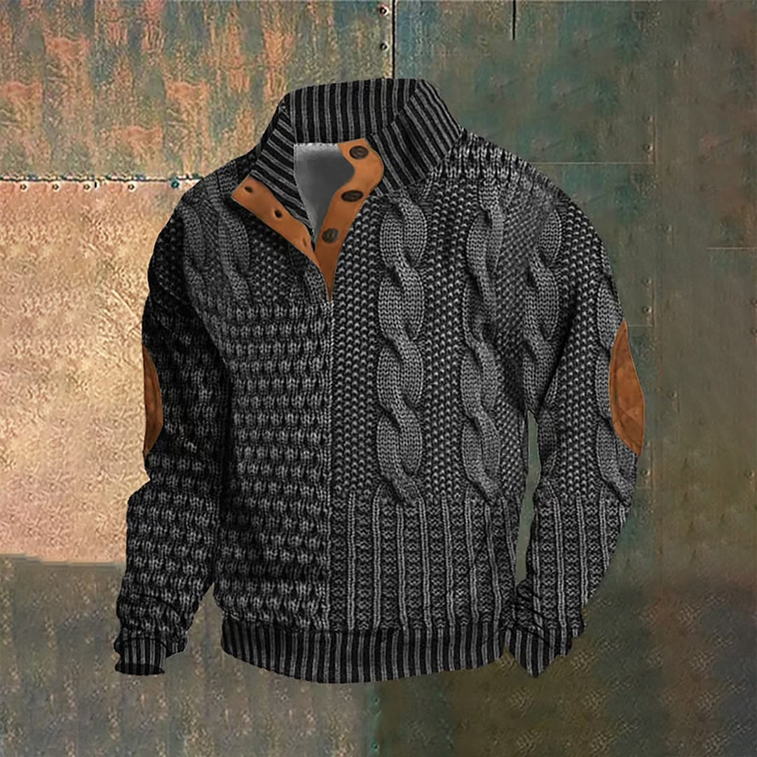 Maxim Quarter Button Sweater