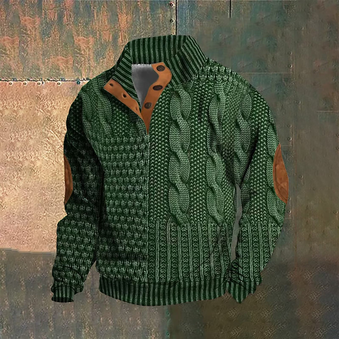 Maxim Quarter Button Sweater