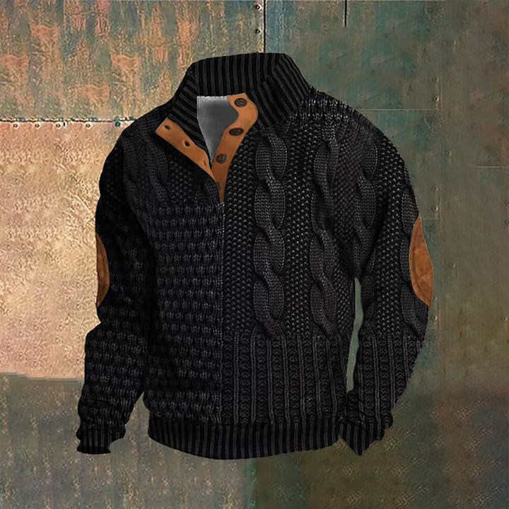 Maxim Quarter Button Sweater