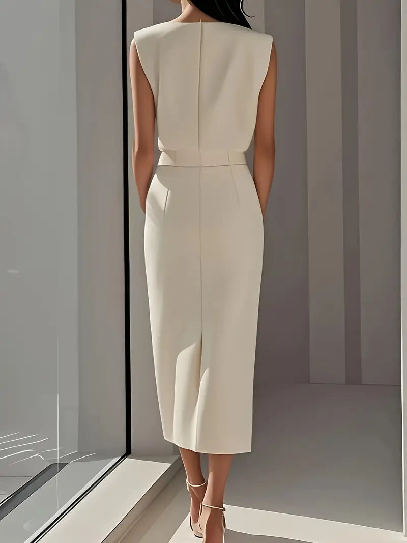 Dolly | Midi Dress with Side Slit