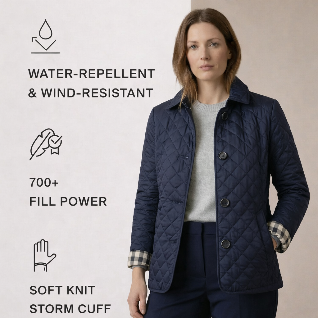 Quinn | Effortless Quilted Jacket