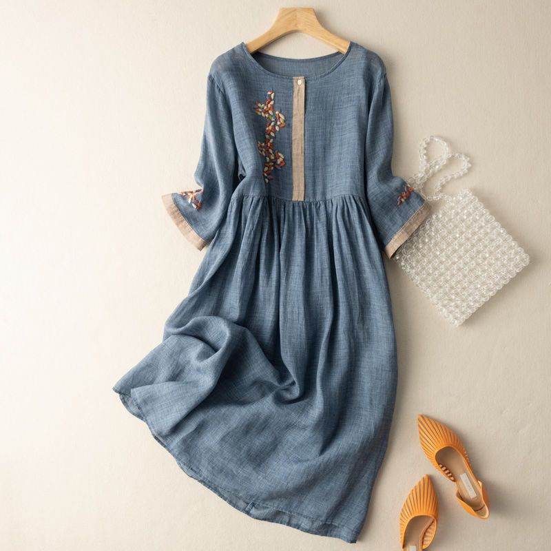 Sienna | Linen Dress