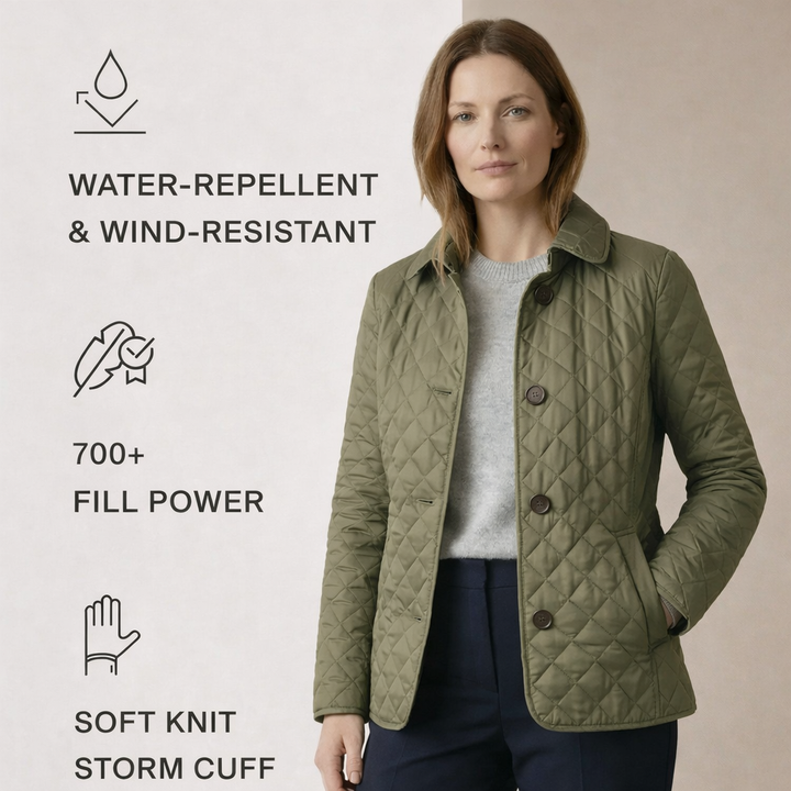 Quinn | Effortless Quilted Jacket
