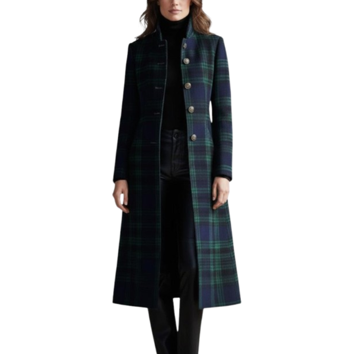 Zoe | Timeless Plaid Coat