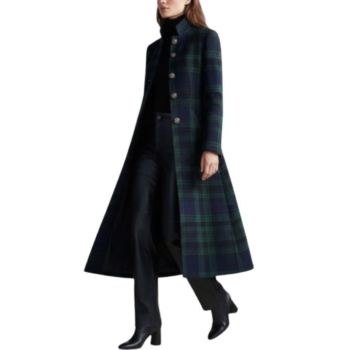 Zoe | Timeless Plaid Coat
