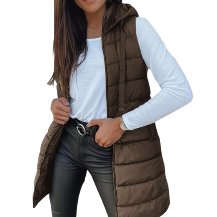 RAIN | Hooded Puffer Vest