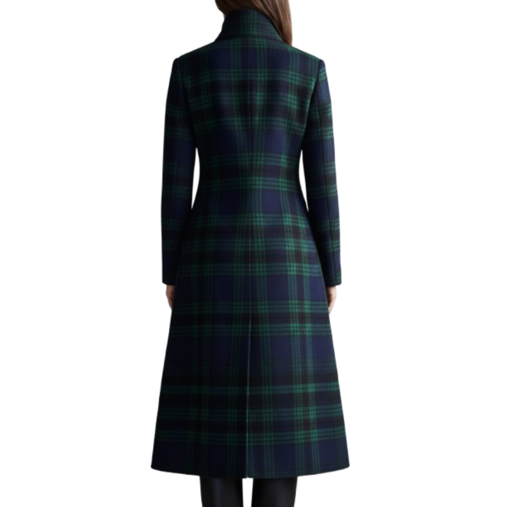 Zoe | Timeless Plaid Coat