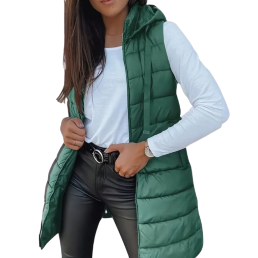 RAIN | Hooded Puffer Vest