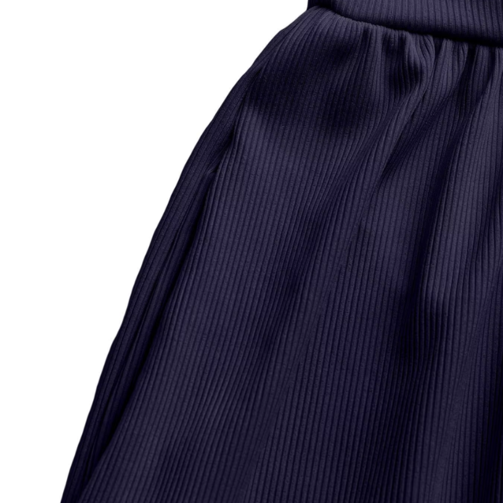 Charity | Textured Wide-Leg Jumpsuit