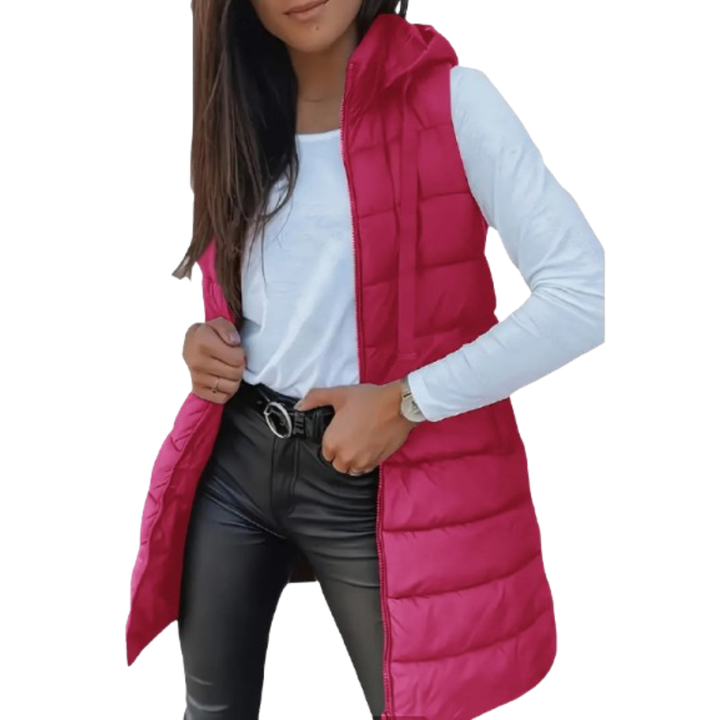 RAIN | Hooded Puffer Vest