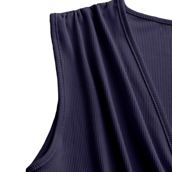 Charity | Textured Wide-Leg Jumpsuit