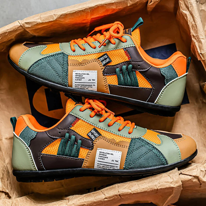 Arden | Patchwork Street Sneakers
