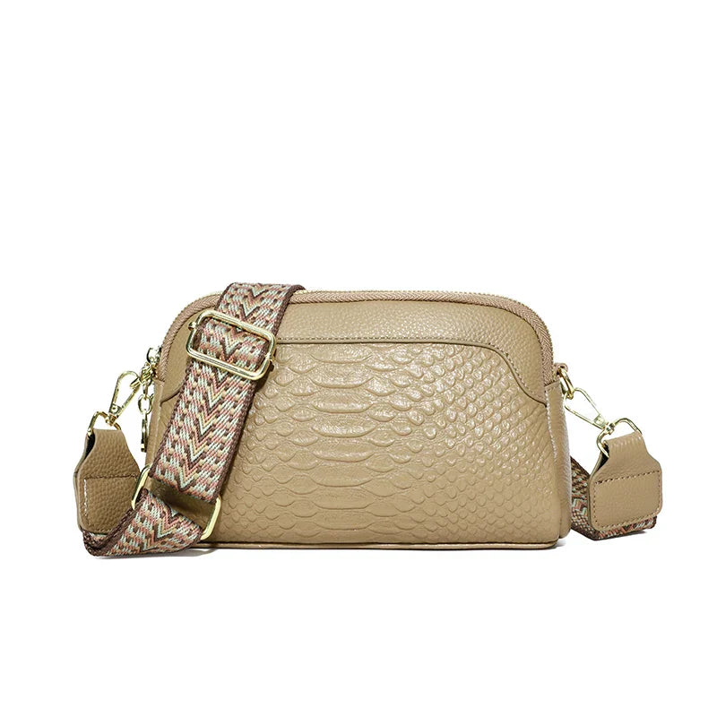 Amara | Refined Leather Shoulder Bag