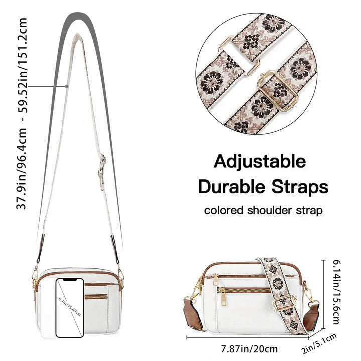 Edith | Refined Leather Shoulder Bag