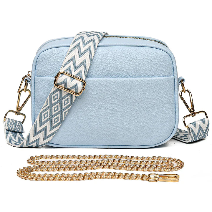Zara | Refined Leather Shoulder Bag