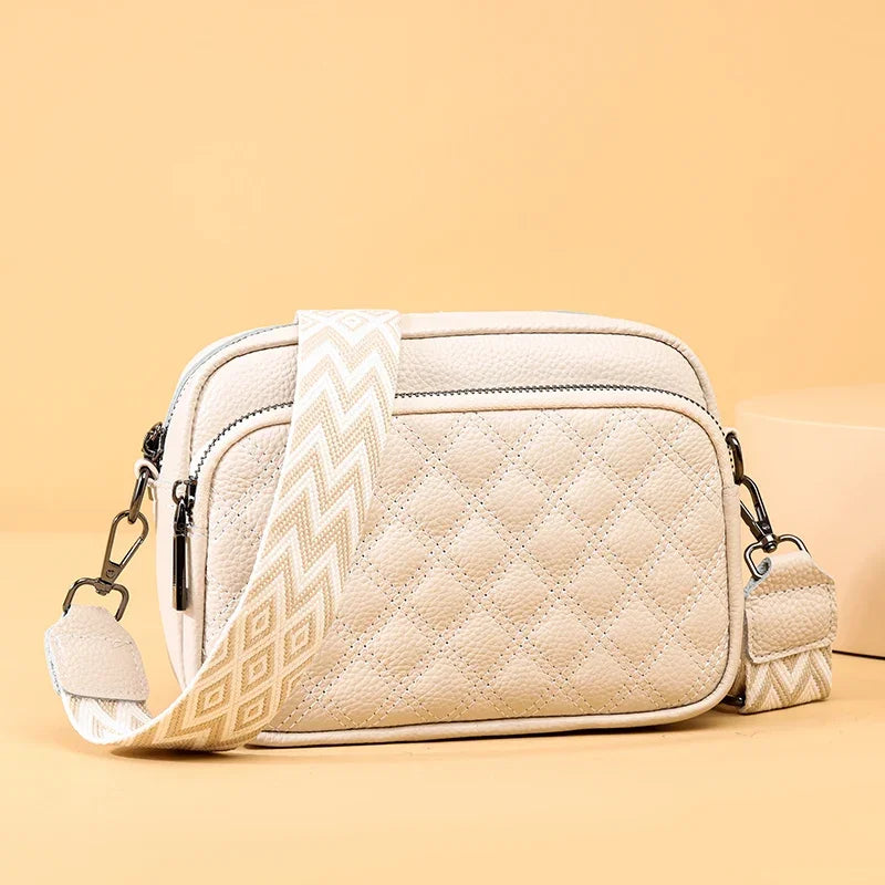 Josie | Refined Leather Shoulder Bag