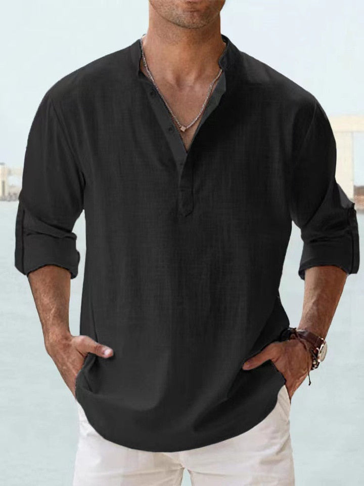Eli | Casual Linen Overshirt