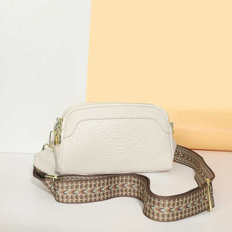 Amara | Refined Leather Shoulder Bag