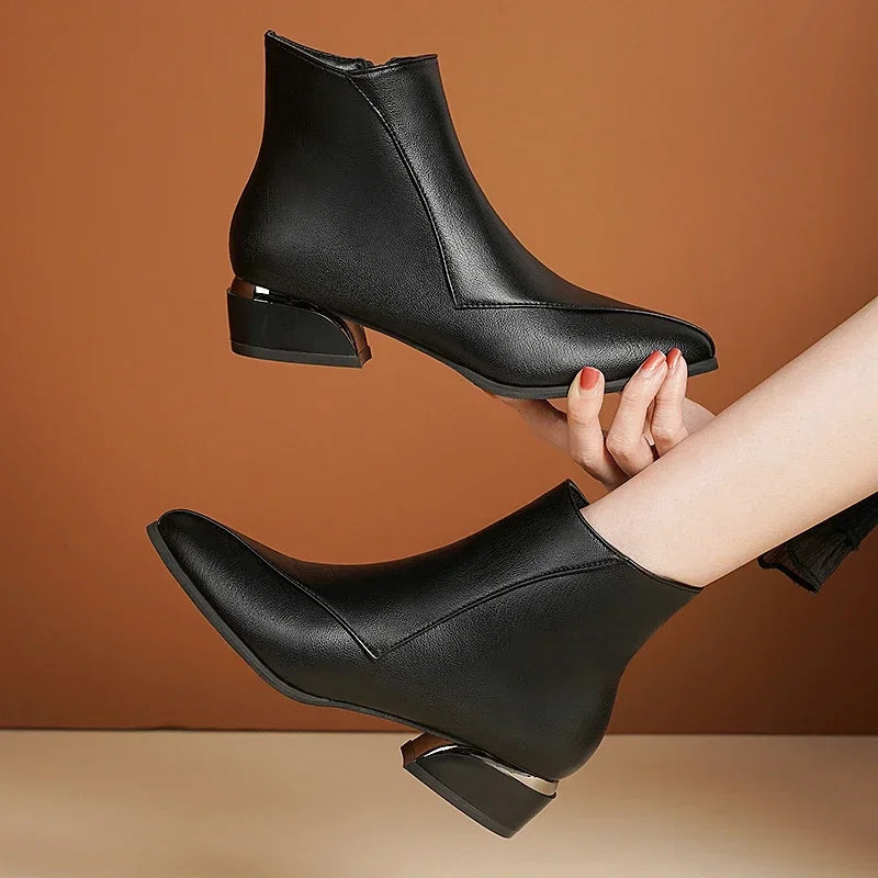 Evora | Refined Ankle Boots
