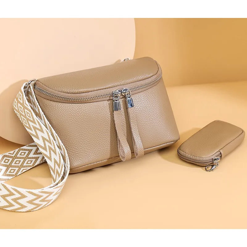 Nana | Refined Leather Shoulder Bag