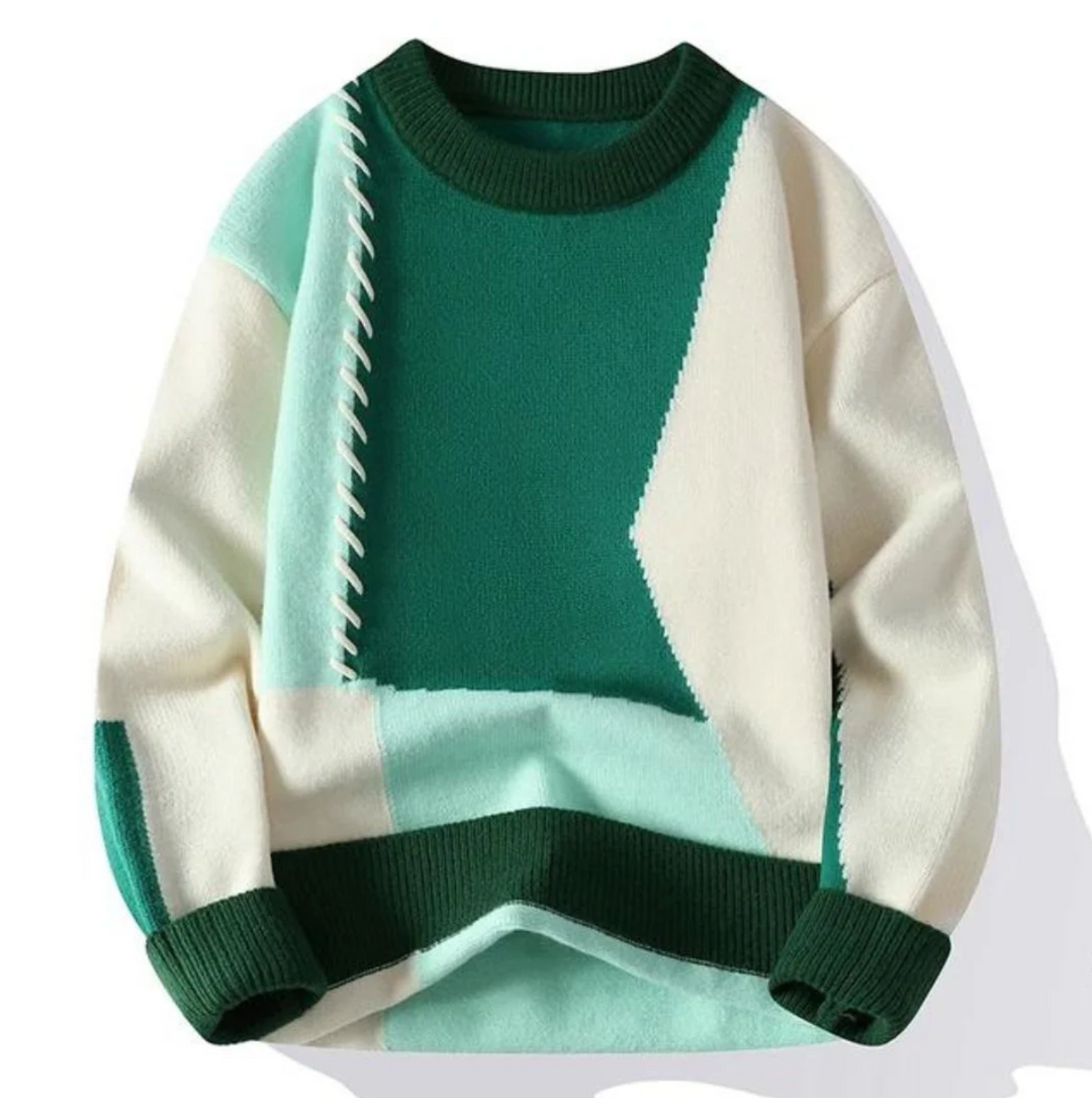 Patchwork Sweater