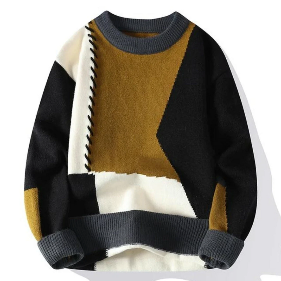 Patchwork Sweater