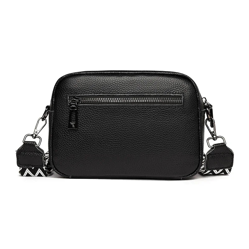 Josie | Refined Leather Shoulder Bag