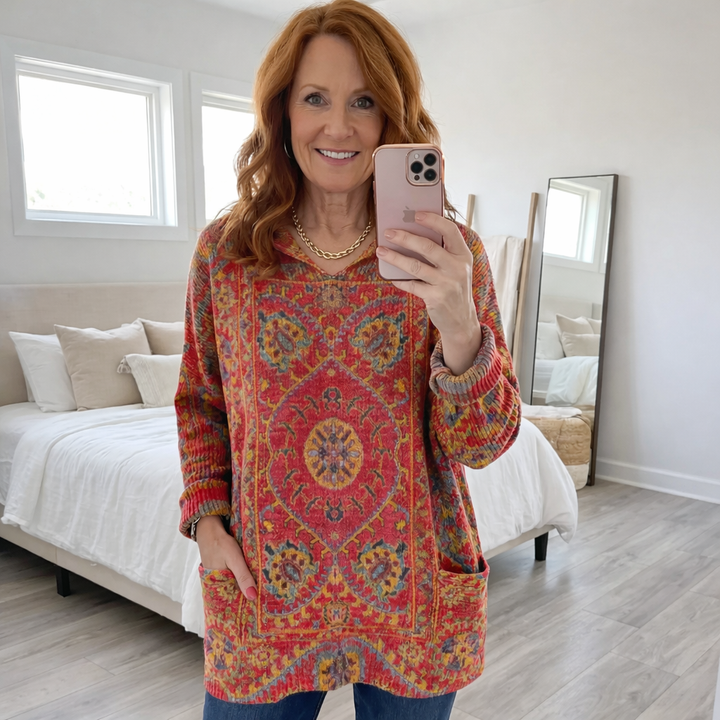Lorraine | Retro Hooded Knit