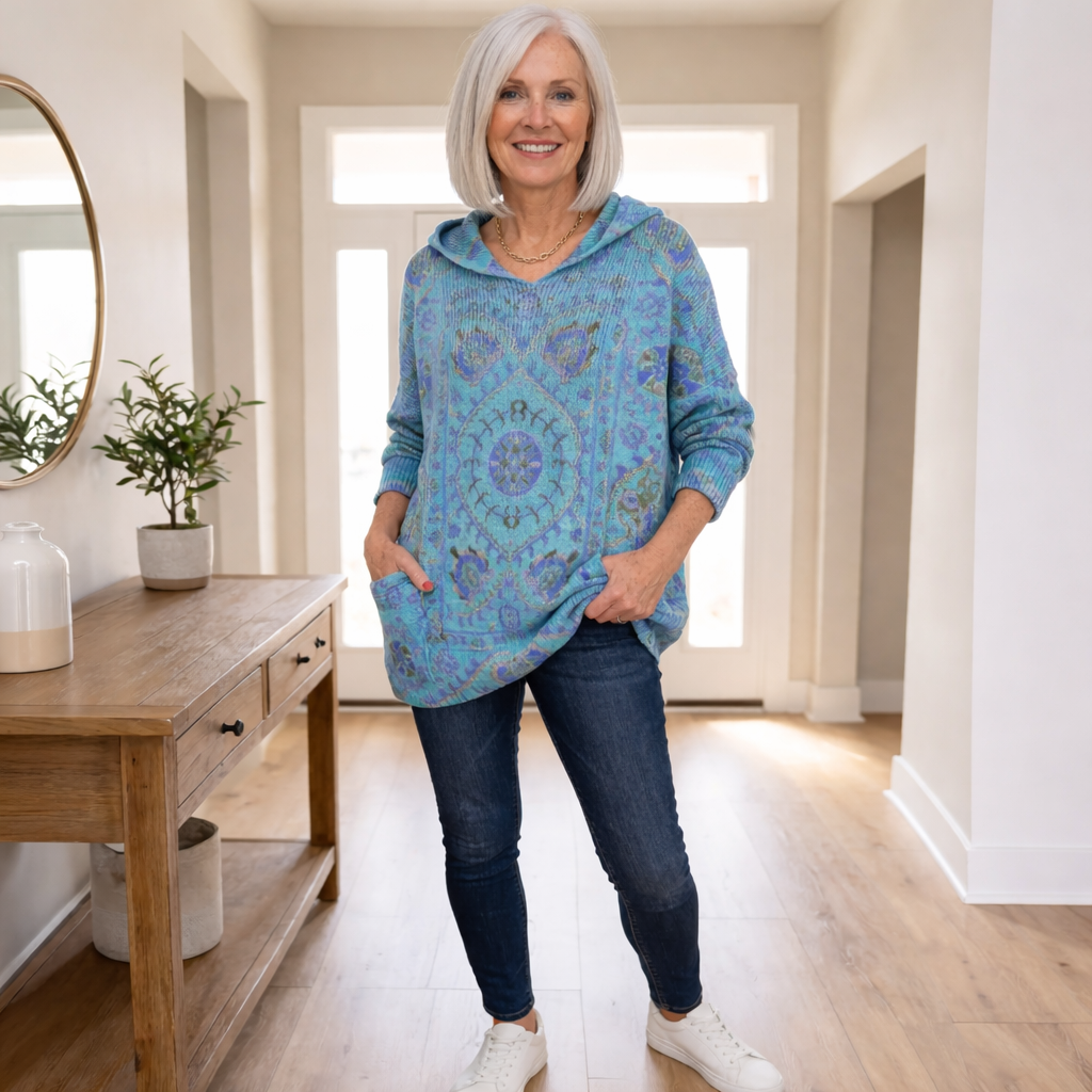 Lorraine | Retro Hooded Knit