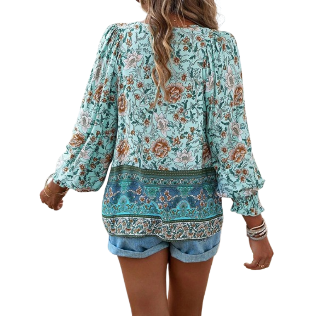 Marisela | Effortless Floral Blouse