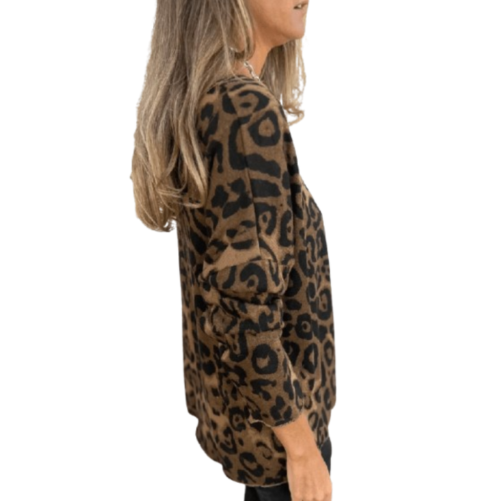 Zerena | Leopard Print Top
