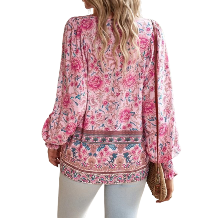 Marisela | Effortless Floral Blouse