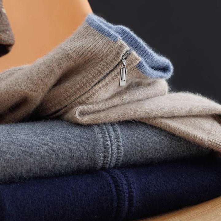 Levi | Cashmere Zip Jacket