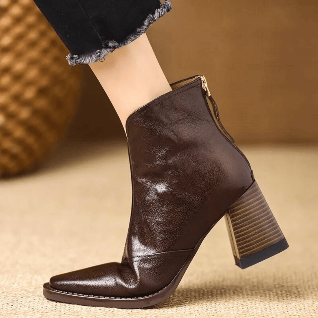 Vera | Leather Ankle Boots