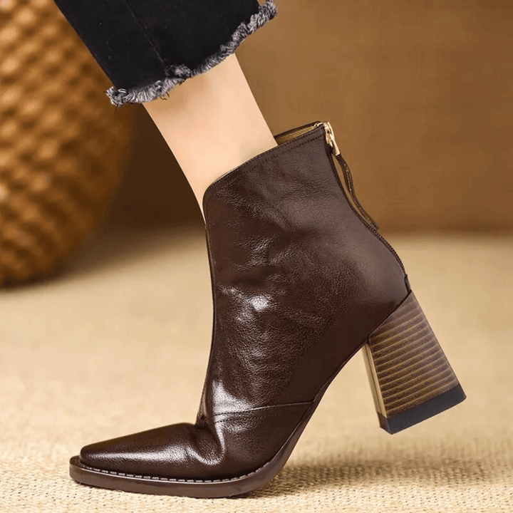 Vera | Leather Ankle Boots